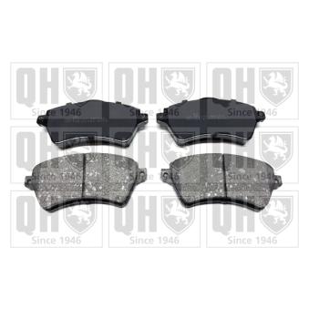 Jeu de 4 plaquettes de frein avant QUINTON HAZELL OEM SFP500100