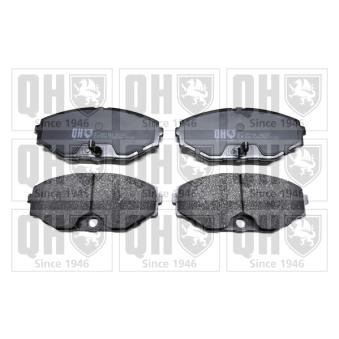 Jeu de 4 plaquettes de frein avant QUINTON HAZELL OEM D10603Y690