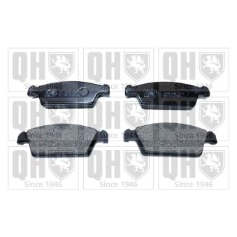 Jeu de 4 plaquettes de frein avant QUINTON HAZELL OEM 5521070B10 Jeu de 4 plaquettes de frein avant QUINTON HAZELL OEM 5521070B10