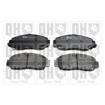 Jeu de 4 plaquettes de frein avant QUINTON HAZELL OEM 45022SDAC00