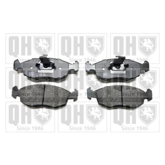 Jeu de 4 plaquettes de frein avant QUINTON HAZELL OEM 9949125