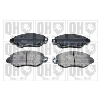 Jeu de 4 plaquettes de frein avant QUINTON HAZELL OEM 1135167 Jeu de 4 plaquettes de frein avant QUINTON HAZELL OEM 1135167