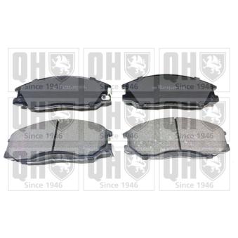 Jeu de 4 plaquettes de frein avant QUINTON HAZELL OEM 5810139A20