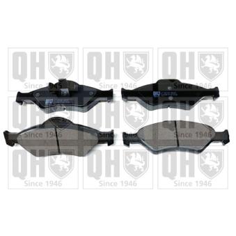 Jeu de 4 plaquettes de frein avant QUINTON HAZELL OEM 1947389