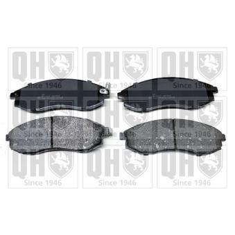Jeu de 4 plaquettes de frein avant QUINTON HAZELL OEM MR527550