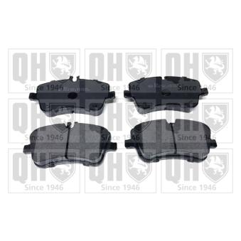Jeu de 4 plaquettes de frein avant QUINTON HAZELL OEM 0034204520