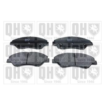 Jeu de 4 plaquettes de frein avant QUINTON HAZELL OEM K0453323Z Jeu de 4 plaquettes de frein avant QUINTON HAZELL OEM K0453323Z