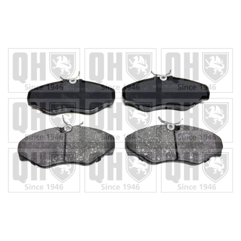 Jeu de 4 plaquettes de frein avant QUINTON HAZELL BP1305 - Visuel 1