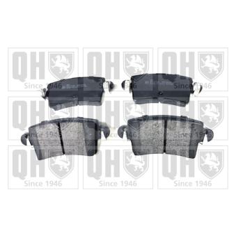 Jeu de 4 plaquettes de frein arrière QUINTON HAZELL OEM 93173182 Jeu de 4 plaquettes de frein arrière QUINTON HAZELL OEM 93173182