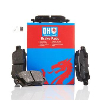 Jeu de 4 plaquettes de frein arrière QUINTON HAZELL BP1354 pour BMW Série 5 1.6 - 110cv