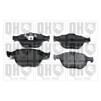 Jeu de 4 plaquettes de frein avant QUINTON HAZELL OEM ME2T1J2K021AA