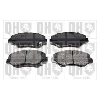 Jeu de 4 plaquettes de frein avant QUINTON HAZELL OEM 06450S9AE51