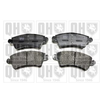 Jeu de 4 plaquettes de frein avant QUINTON HAZELL OEM 425229