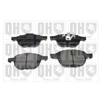 Jeu de 4 plaquettes de frein avant QUINTON HAZELL OEM ME3M5J2K021AA