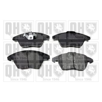 Jeu de 4 plaquettes de frein avant QUINTON HAZELL OEM 425488