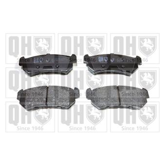 Jeu de 4 plaquettes de frein arrière QUINTON HAZELL OEM 96405131