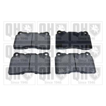 Jeu de 4 plaquettes de frein avant QUINTON HAZELL OEM 30645135