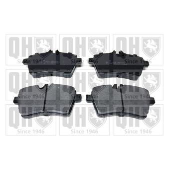 Jeu de 4 plaquettes de frein avant QUINTON HAZELL OEM 1694200720