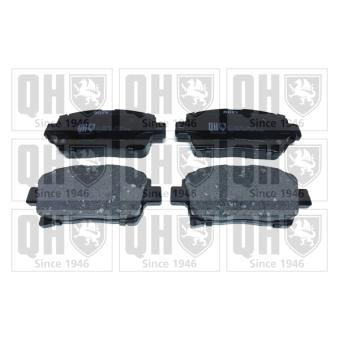 Jeu de 4 plaquettes de frein avant QUINTON HAZELL OEM 0446552022