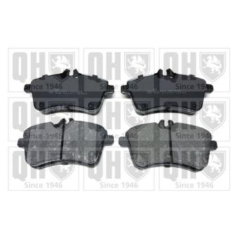 Jeu de 4 plaquettes de frein avant QUINTON HAZELL OEM 1694200820