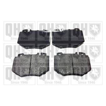 Jeu de 4 plaquettes de frein avant QUINTON HAZELL OEM 0034206120 Jeu de 4 plaquettes de frein avant QUINTON HAZELL OEM 0034206120