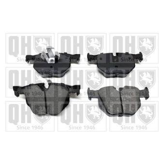Jeu de 4 plaquettes de frein arrière QUINTON HAZELL OEM 34216775678