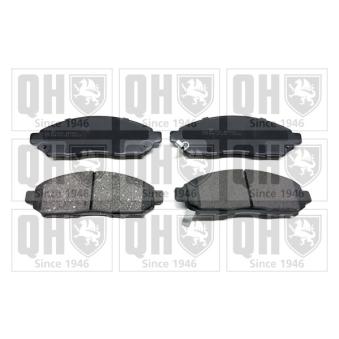 Jeu de 4 plaquettes de frein avant QUINTON HAZELL OEM DA060EB326 Jeu de 4 plaquettes de frein avant QUINTON HAZELL OEM DA060EB326
