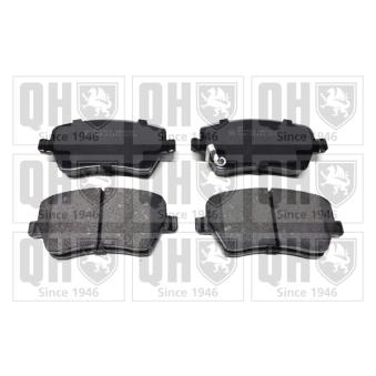 Jeu de 4 plaquettes de frein avant QUINTON HAZELL OEM 4711040