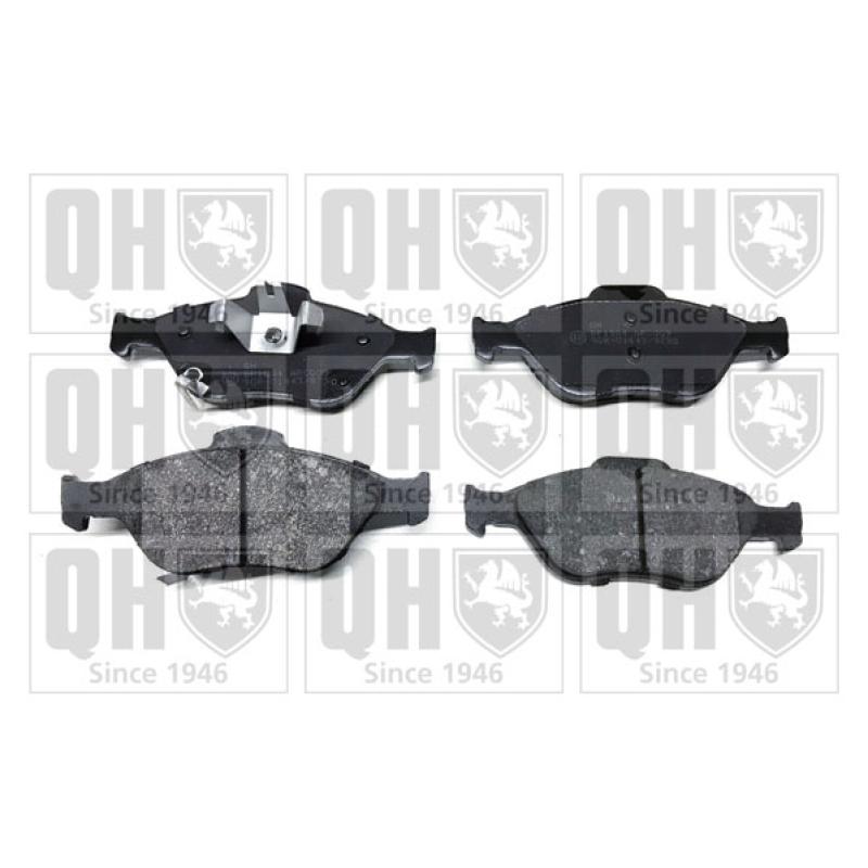 Jeu de 4 plaquettes de frein avant QUINTON HAZELL BP1584 - Visuel 1