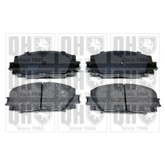Jeu de 4 plaquettes de frein avant QUINTON HAZELL OEM 0446552260
