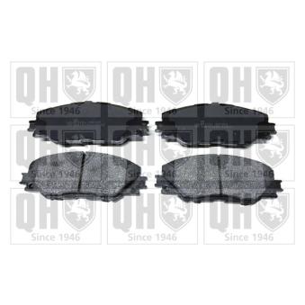 Jeu de 4 plaquettes de frein avant QUINTON HAZELL OEM 0446542150
