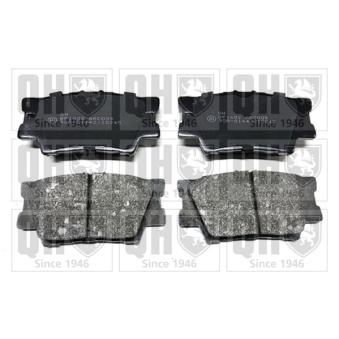 Jeu de 4 plaquettes de frein arrière QUINTON HAZELL OEM 0446675010