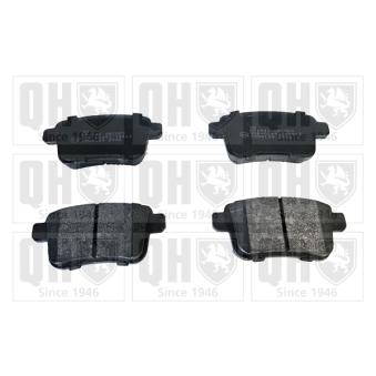 Jeu de 4 plaquettes de frein arrière QUINTON HAZELL OEM 4154210400