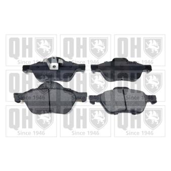 Jeu de 4 plaquettes de frein avant QUINTON HAZELL OEM 7701210127