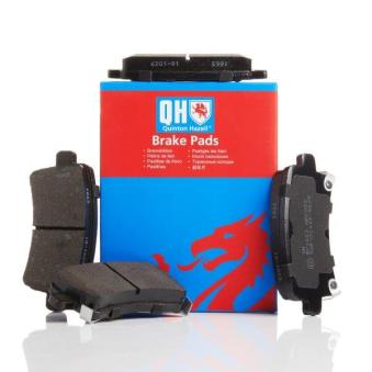 Jeu de 4 plaquettes de frein arrière QUINTON HAZELL OEM 1605103