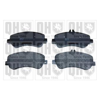Jeu de 4 plaquettes de frein avant QUINTON HAZELL OEM 0054204820
