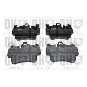 Jeu de 4 plaquettes de frein avant QUINTON HAZELL OEM 99735193906