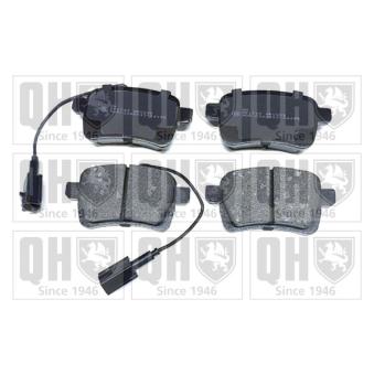 Jeu de 4 plaquettes de frein arrière QUINTON HAZELL OEM 71770092