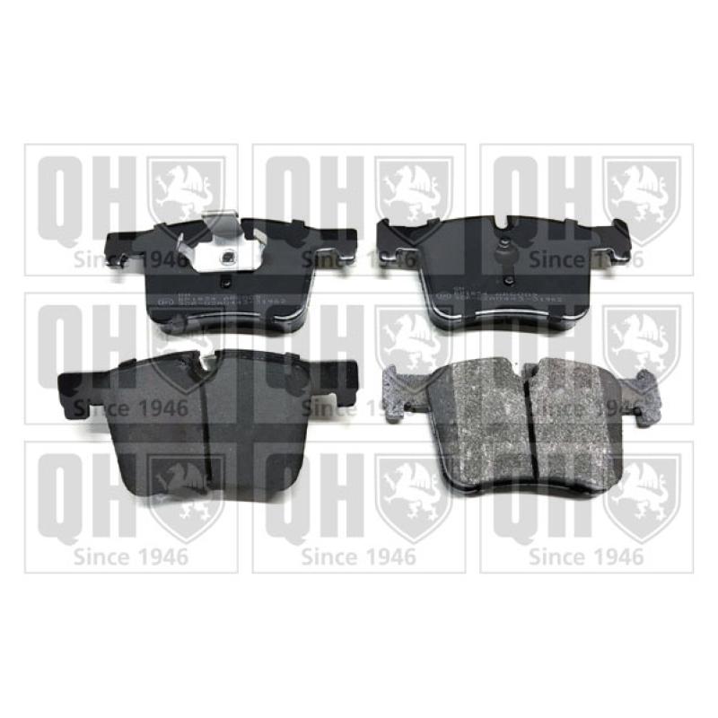 Jeu de 4 plaquettes de frein avant QUINTON HAZELL BP1834 - Visuel 1