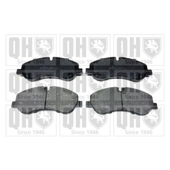 Jeu de 4 plaquettes de frein avant QUINTON HAZELL OEM 2221820