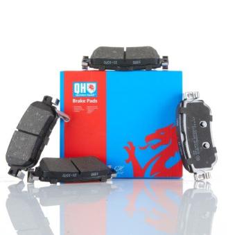 Jeu de 4 plaquettes de frein arrière QUINTON HAZELL OEM 440603981R