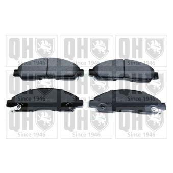 Jeu de 4 plaquettes de frein avant QUINTON HAZELL OEM 8982983840