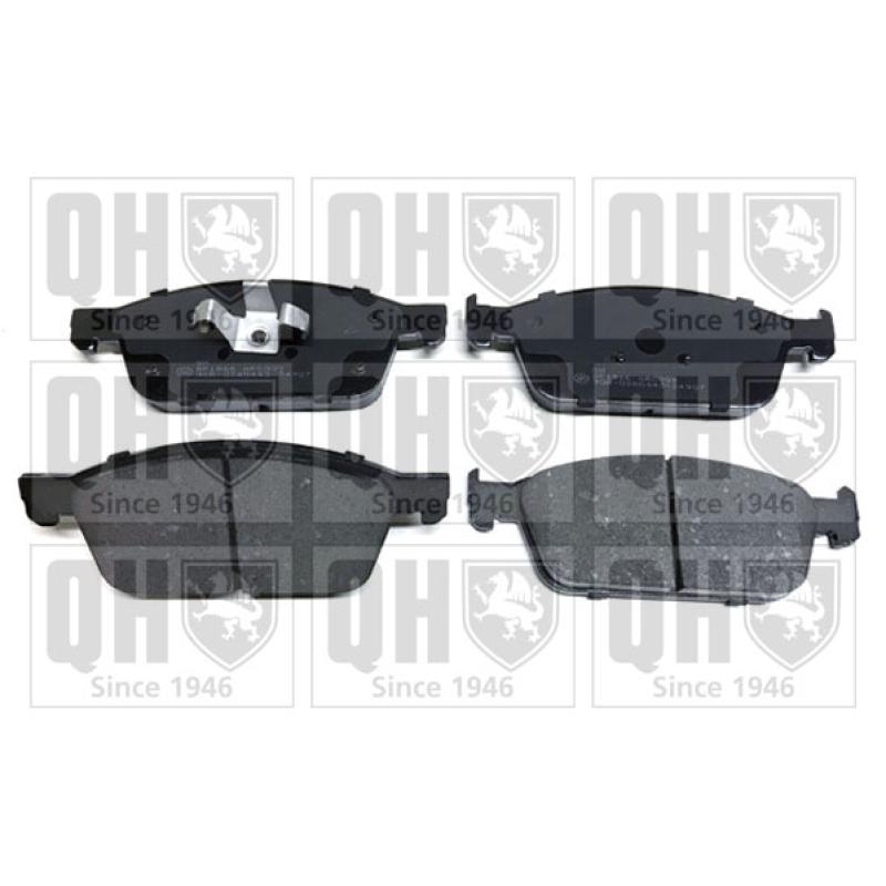 Jeu de 4 plaquettes de frein avant QUINTON HAZELL BP1866 - Visuel 1