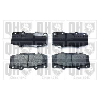 Jeu de 4 plaquettes de frein avant QUINTON HAZELL OEM 044650K260