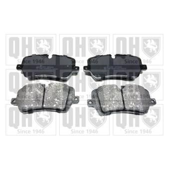Jeu de 4 plaquettes de frein arrière QUINTON HAZELL OEM LR106326