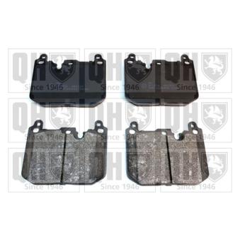 Jeu de 4 plaquettes de frein avant QUINTON HAZELL OEM 34106860020