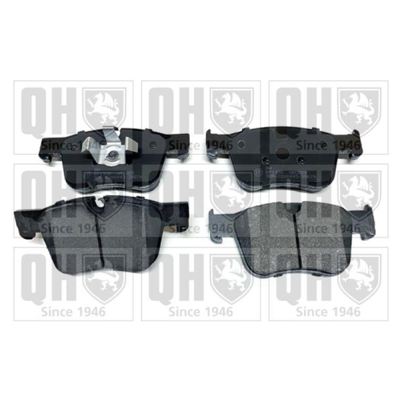 Jeu de 4 plaquettes de frein avant QUINTON HAZELL BP1938 - Visuel 1