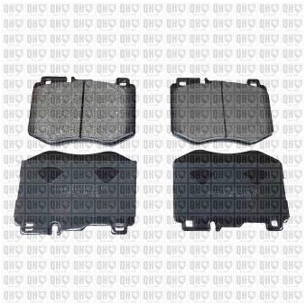 Jeu de 4 plaquettes de frein avant QUINTON HAZELL OEM A0004209603