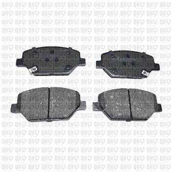 Jeu de 4 plaquettes de frein avant QUINTON HAZELL OEM 84120877 Jeu de 4 plaquettes de frein avant QUINTON HAZELL OEM 84120877