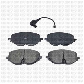 Jeu de 4 plaquettes de frein avant QUINTON HAZELL [BP2003]